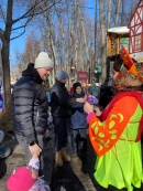 Провели Масленицу для Совкомбанка